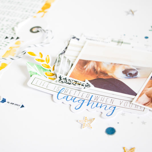 Layout & Masculine Cards with Escape the Ordinary and Boy's Fort