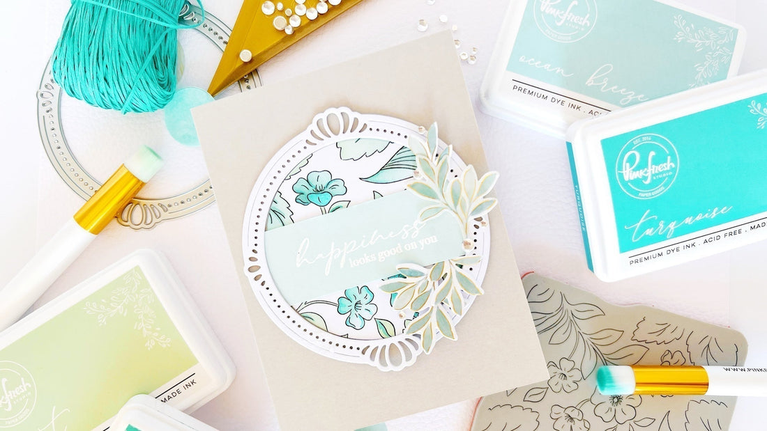 Simply Elegant Cardmaking Inspiration | Kathleen Schmelz