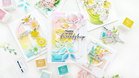 Adding more interest with Border stencils | Raquel Arribas