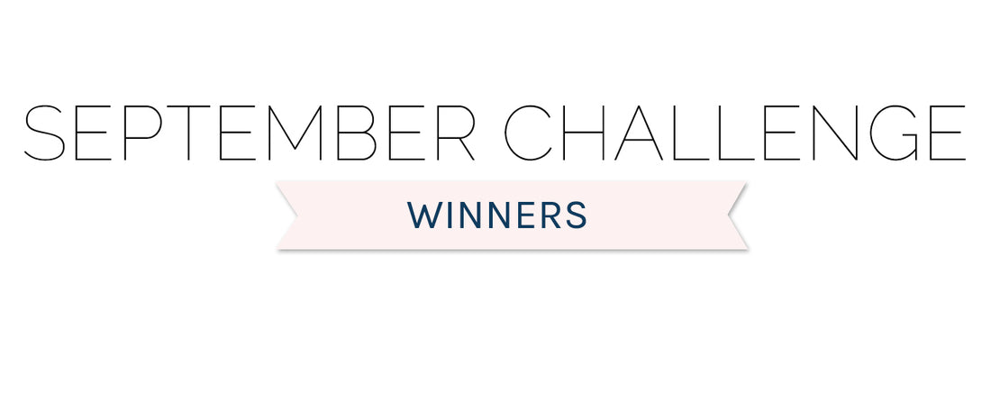 September 2022 Winners & Top 3