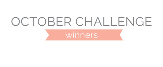 October Challenge Winners and Top 3