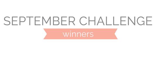 September Challenge Winners and Top 3