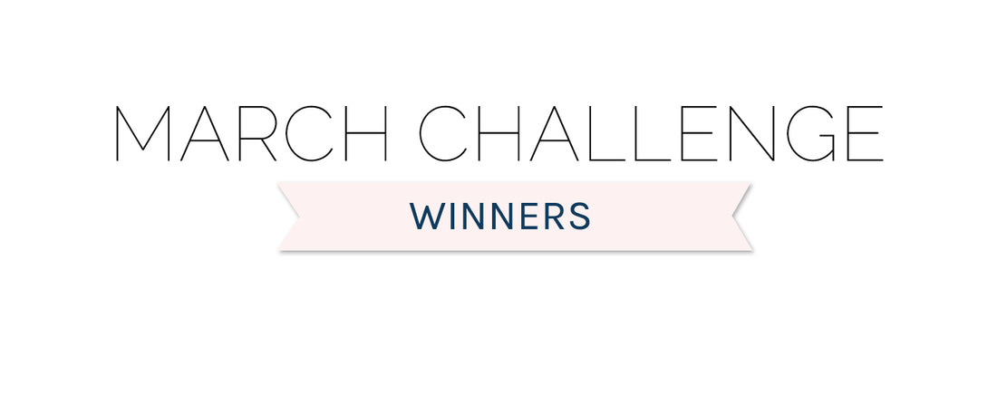March 2021 Challenge Winners & Top 3