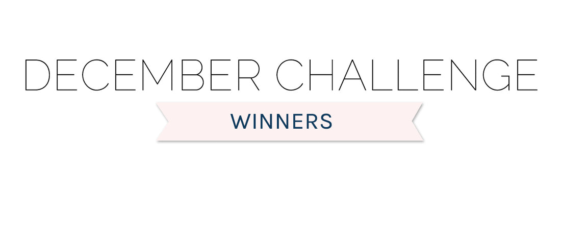 December 2022 Winners & Top 3