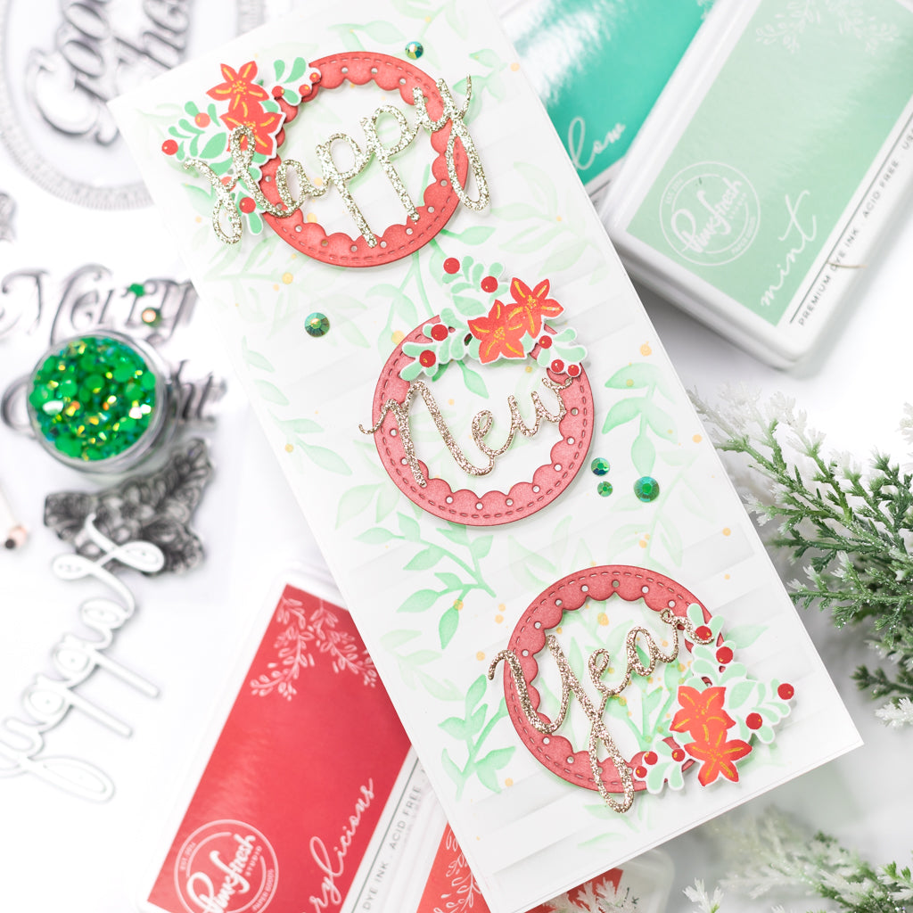 Layering Slimline Stencils | Jenny Colacicco