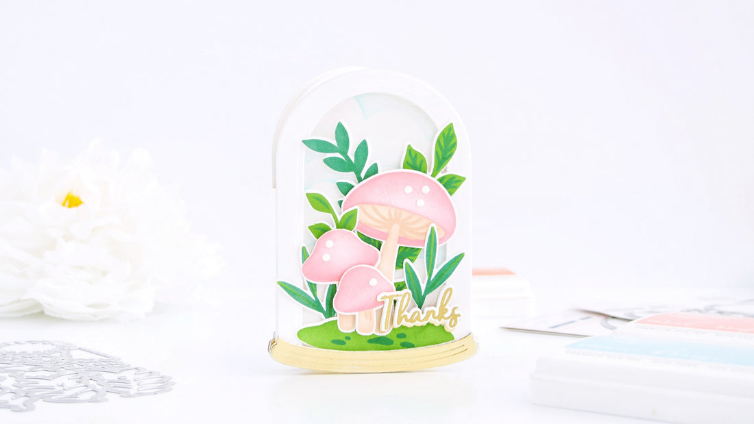 The Magic Is In You Shaped Terrarium Inspiration Card┃Yasmin Diaz