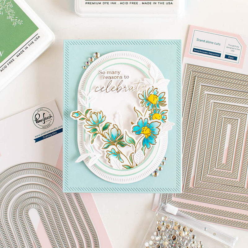 Artsy Floral die
