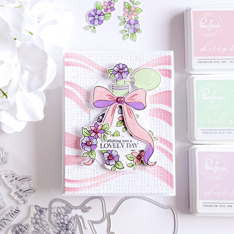 Fragrance Notes stencil