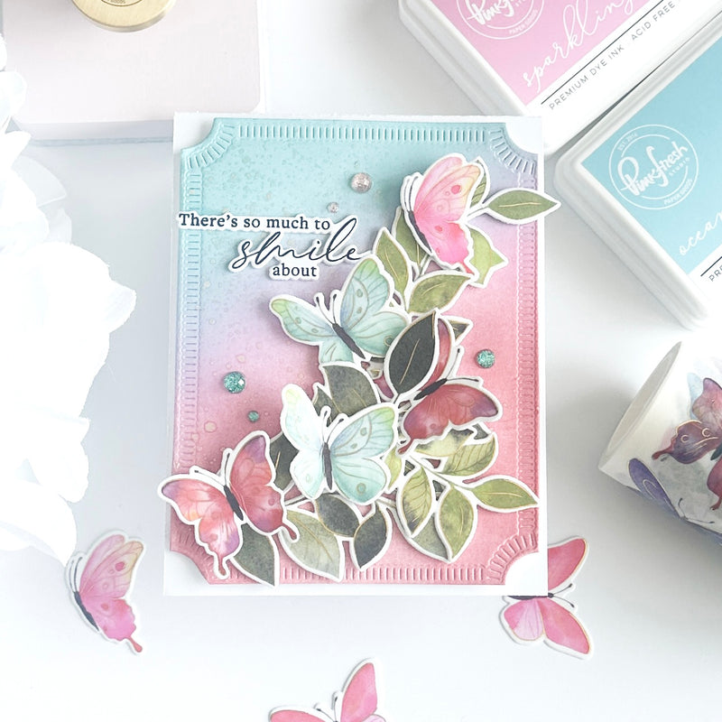 Fluttering Butterflies washi