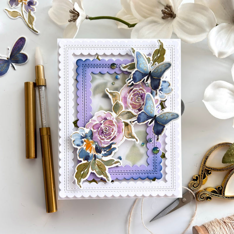 Fluttering Butterflies washi