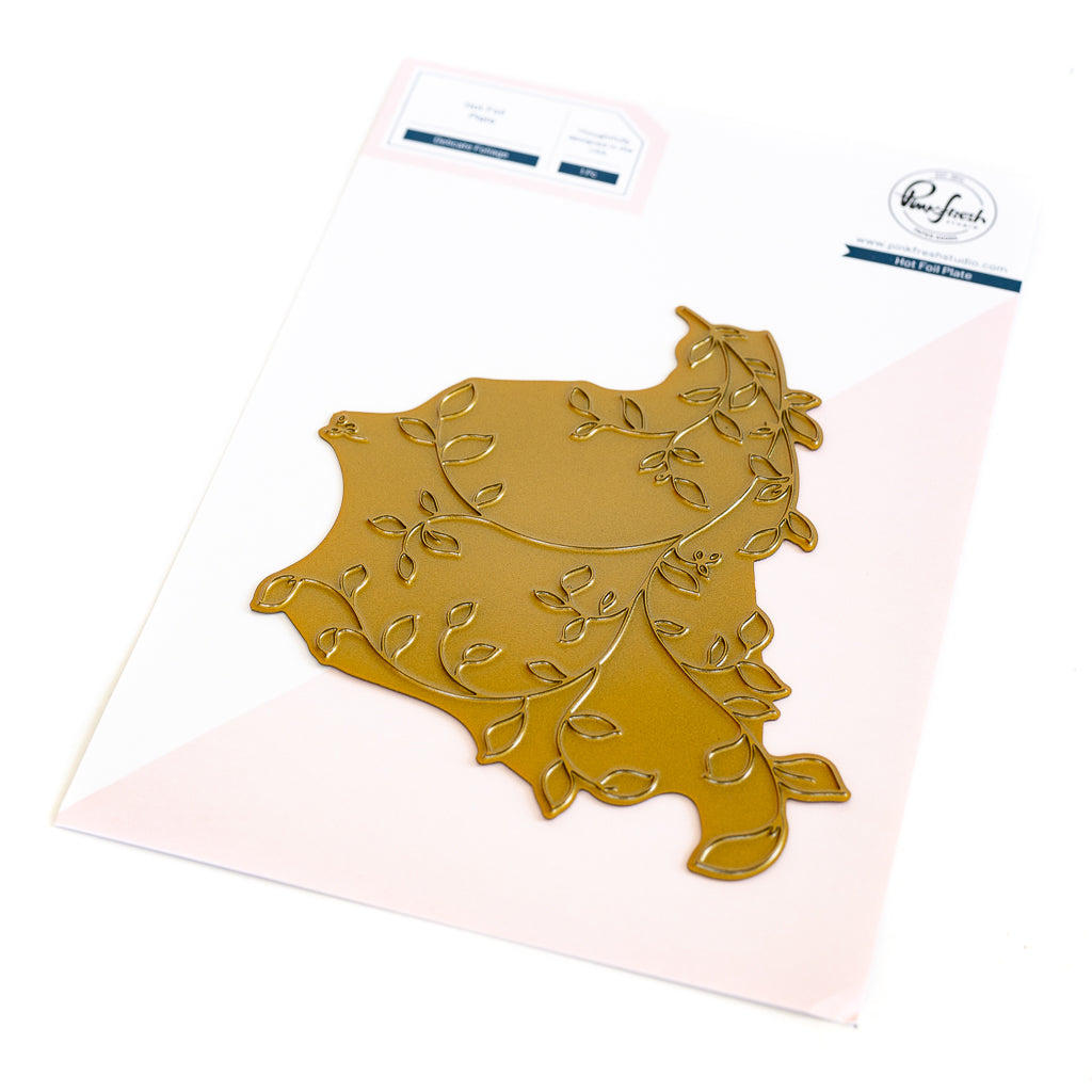 Delicate Foliage hot foil