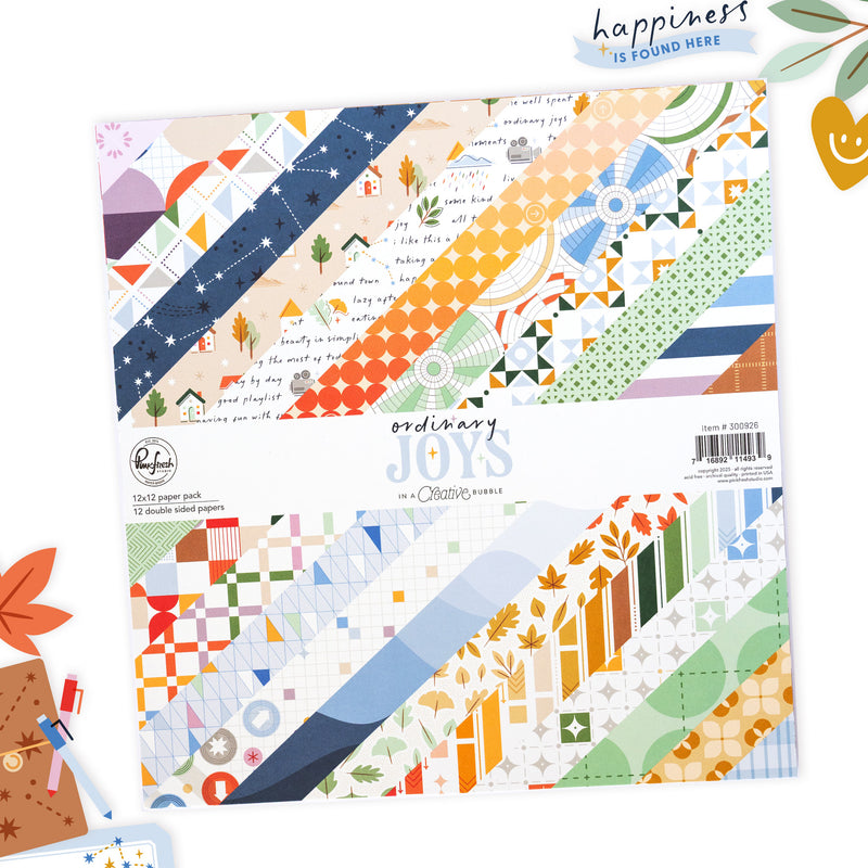 Ordinary Joys: 12x12 Paper Pack