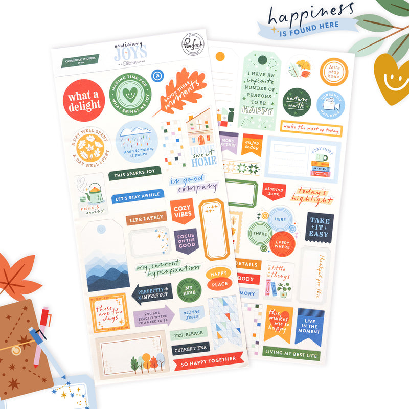Ordinary Joys: Cardstock Stickers