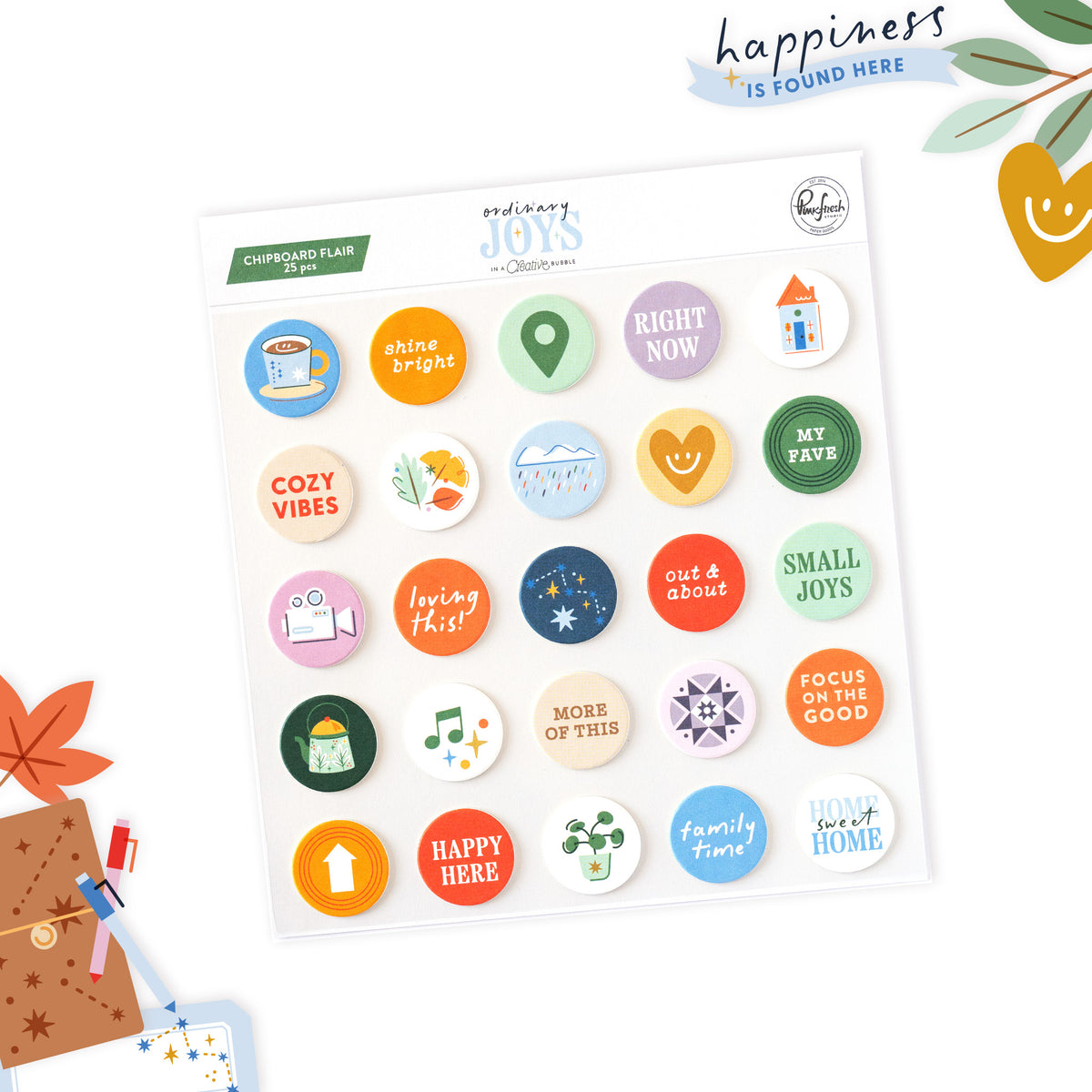 Ordinary Joys: Chipboard Flair