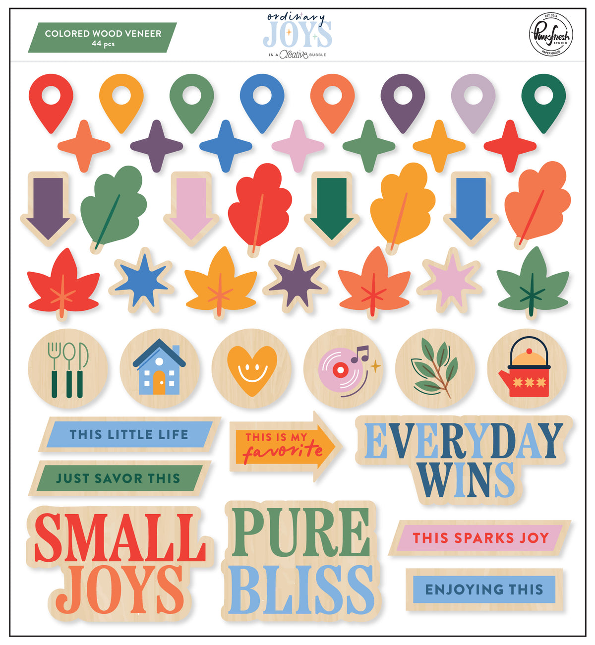Ordinary Joys: Colored Wood Veneer