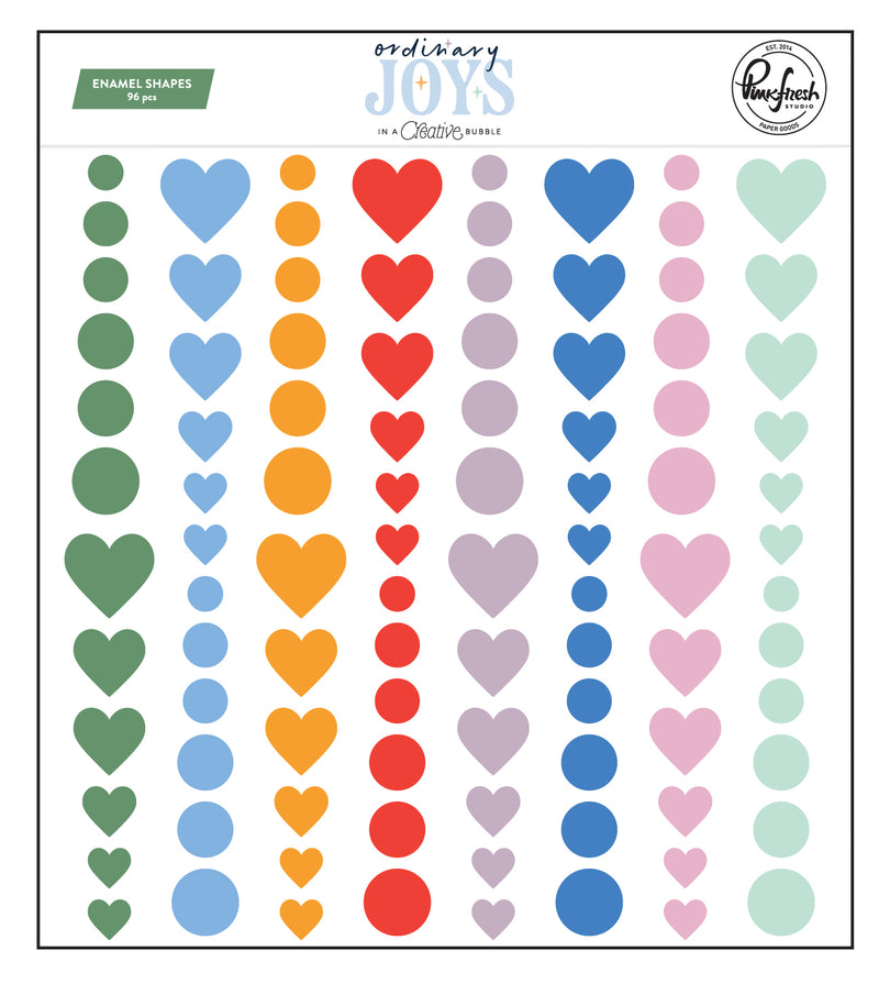 Ordinary Joys: Enamel Shapes