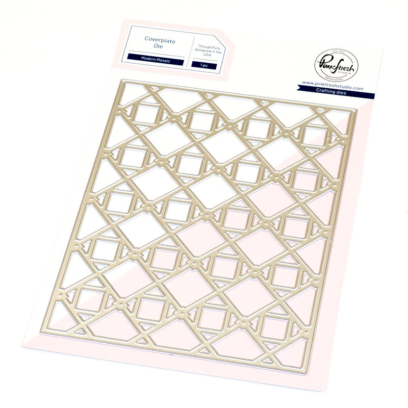 Modern Mosaic coverplate die