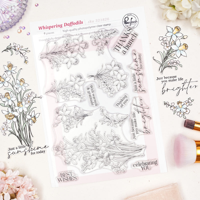 Whispering Daffodils stamp