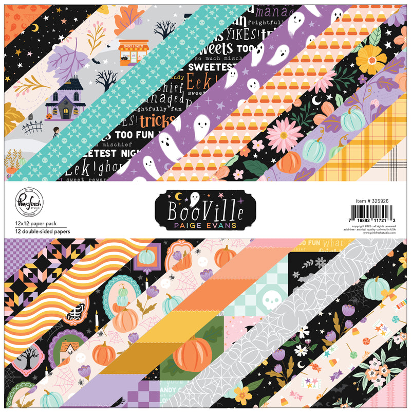 BooVille: 12x12 Paper Pack