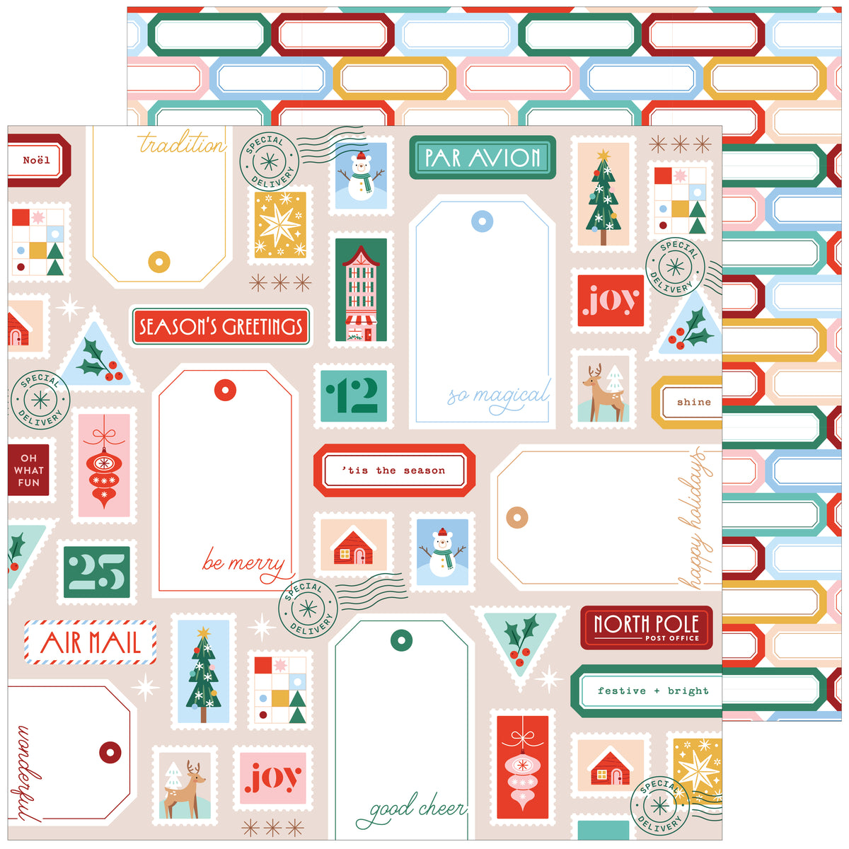 Festive Fun: 12x12 Paper Pack