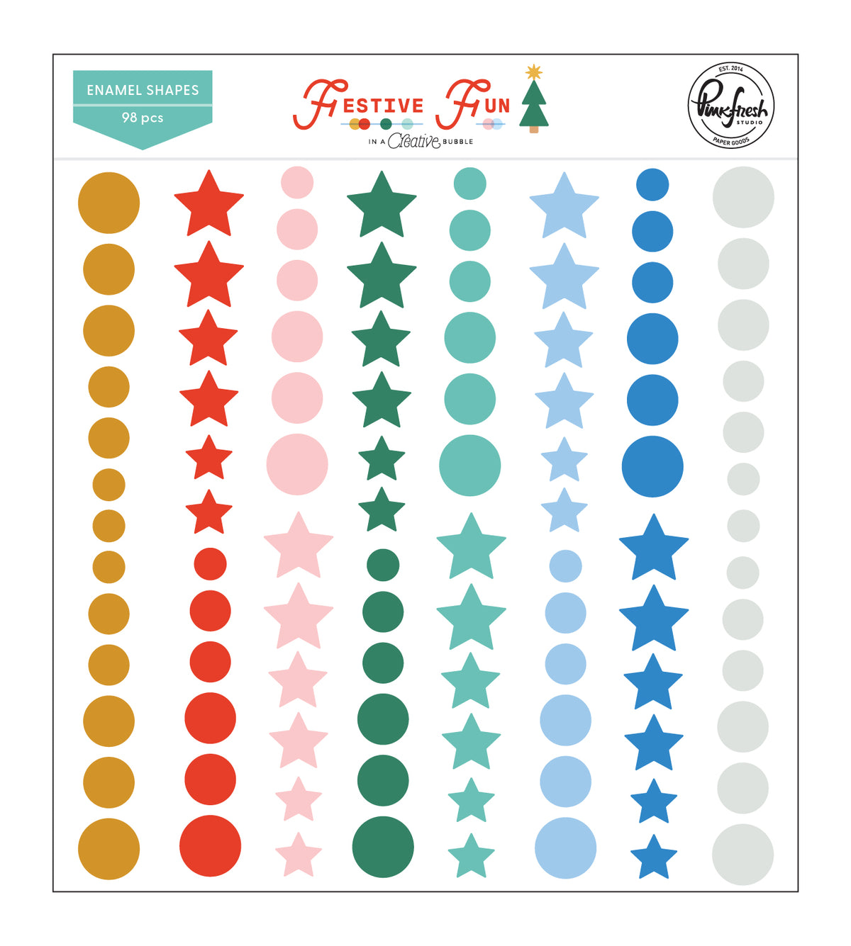 Festive Fun: Enamel Shapes