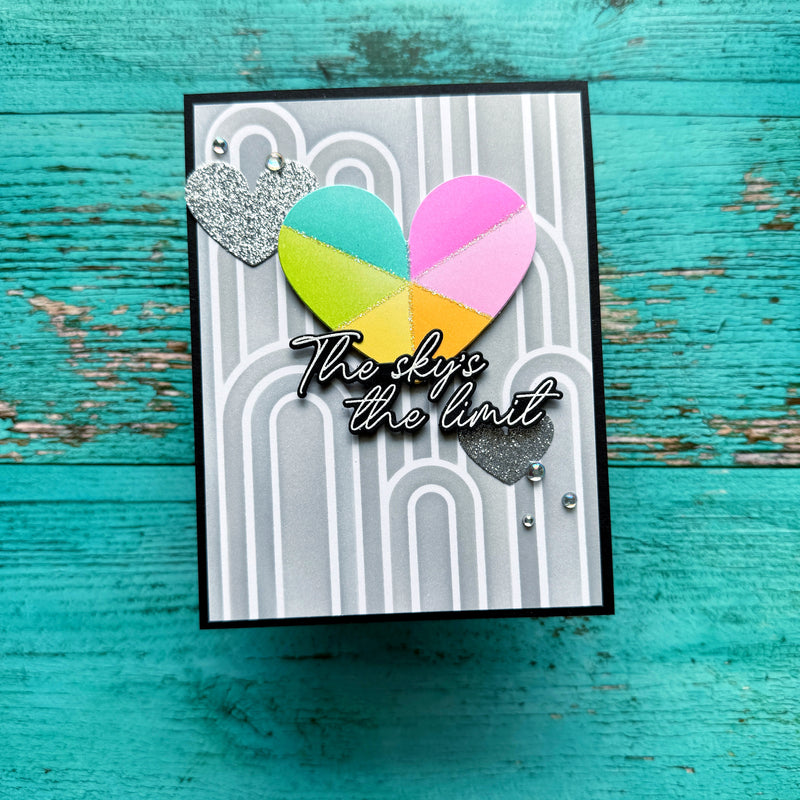 You Are My Rainbow stamp