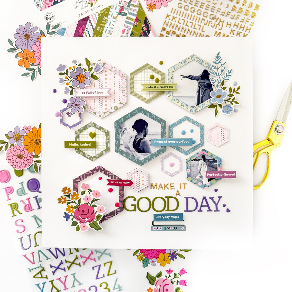 Lovely Lane: Mini Alphabet Stickers