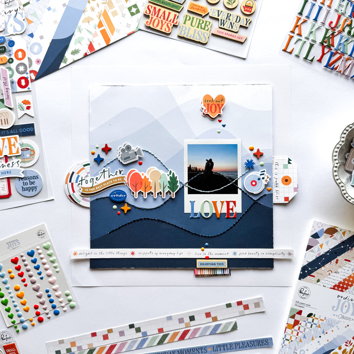 Ordinary Joys: 12x12 Paper Pack