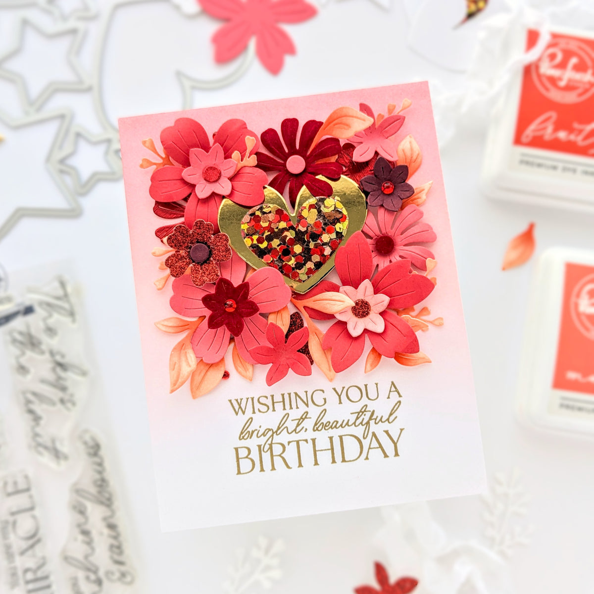 Fresh Florals stencil