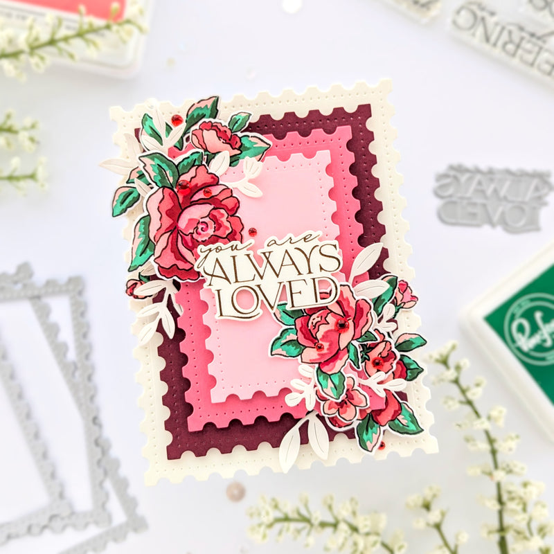 Essentials: Nested Rectangles Postage Edge
