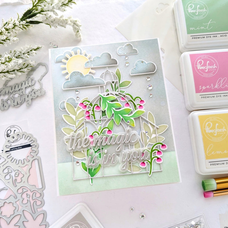 Summer Blooms stencil