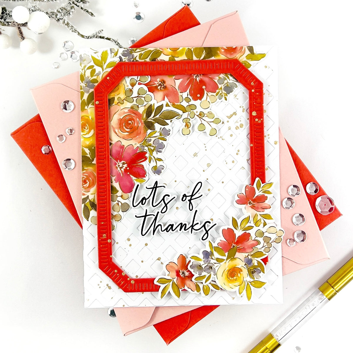 Cozy Blooms washi