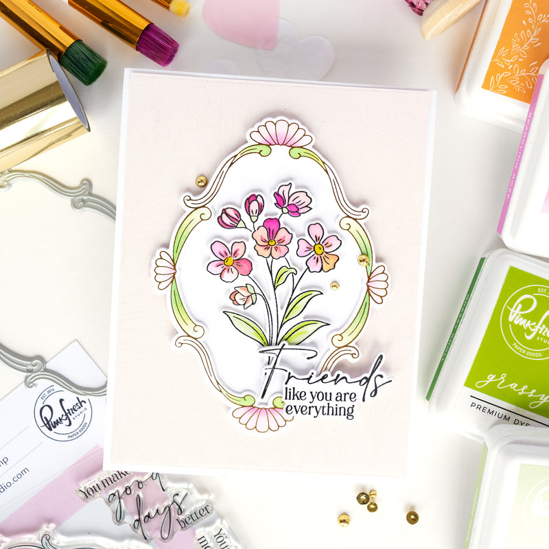 Blossom Medallion press plate