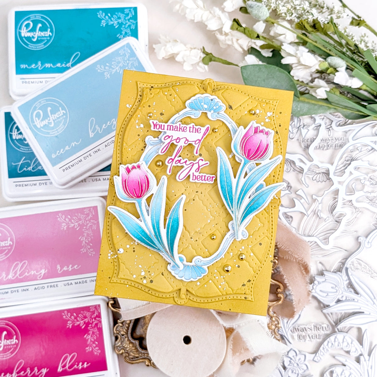 Blossom Medallion stamp