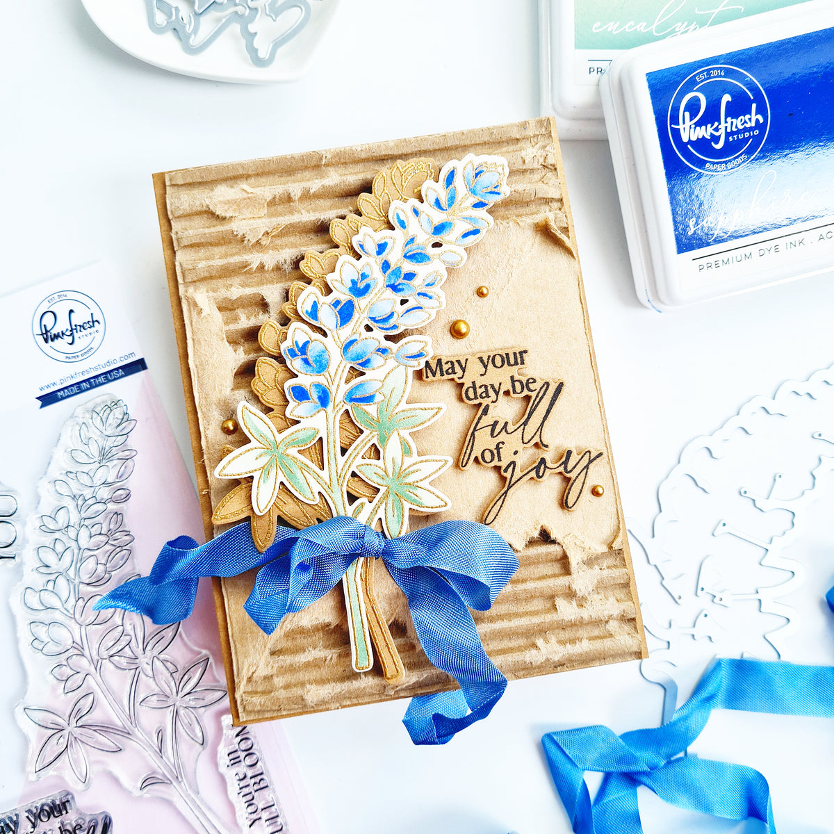Bluebonnet Bliss stencil