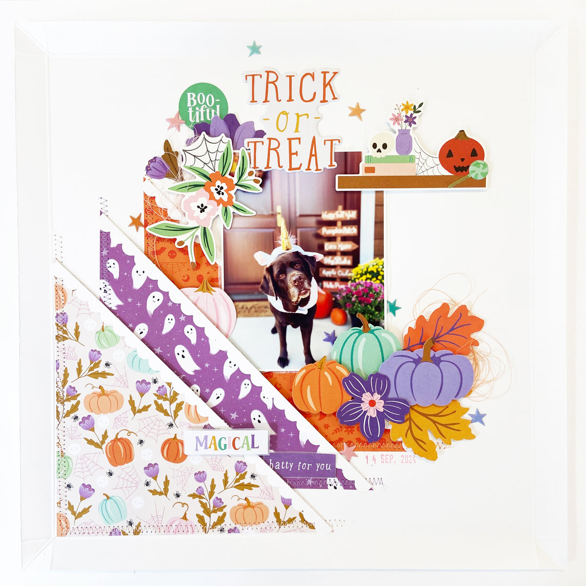 BooVille: Cardstock Stickers
