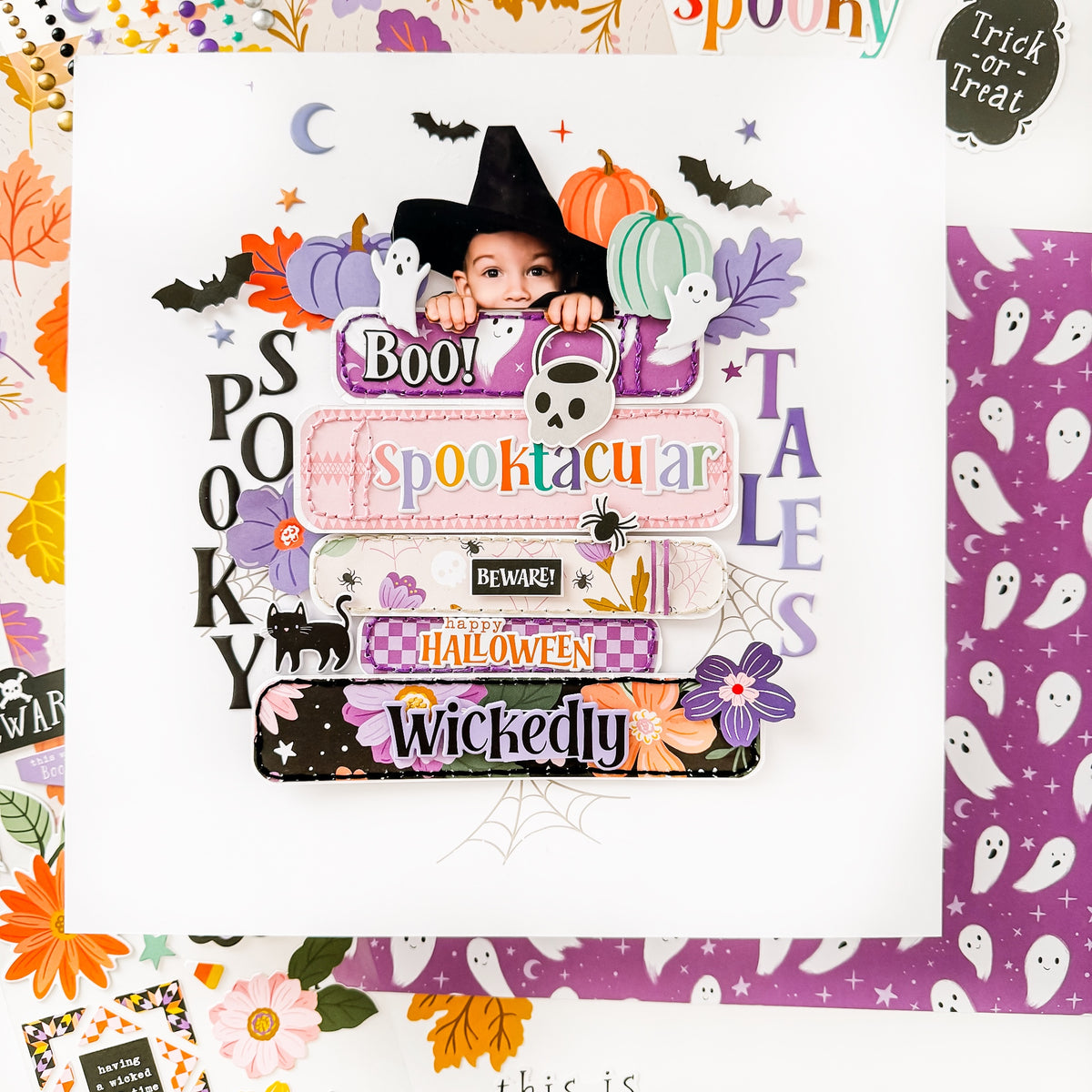 BooVille: Cardstock Stickers