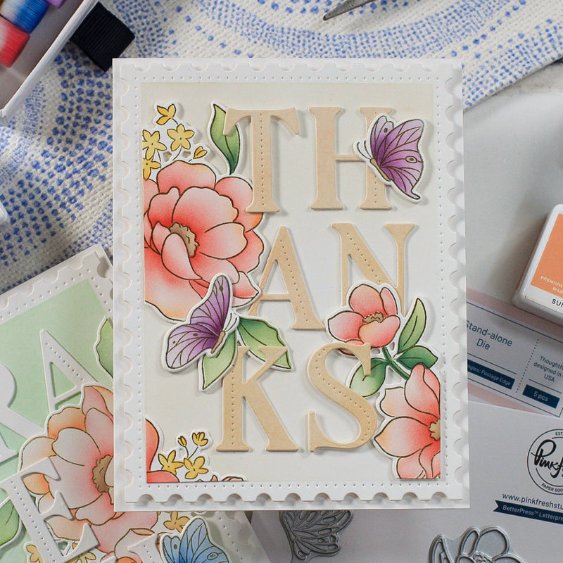 Essentials: Nested Rectangles Postage Edge