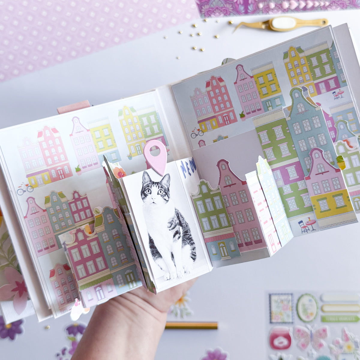 Crafted Moments: Chipboard Stickers