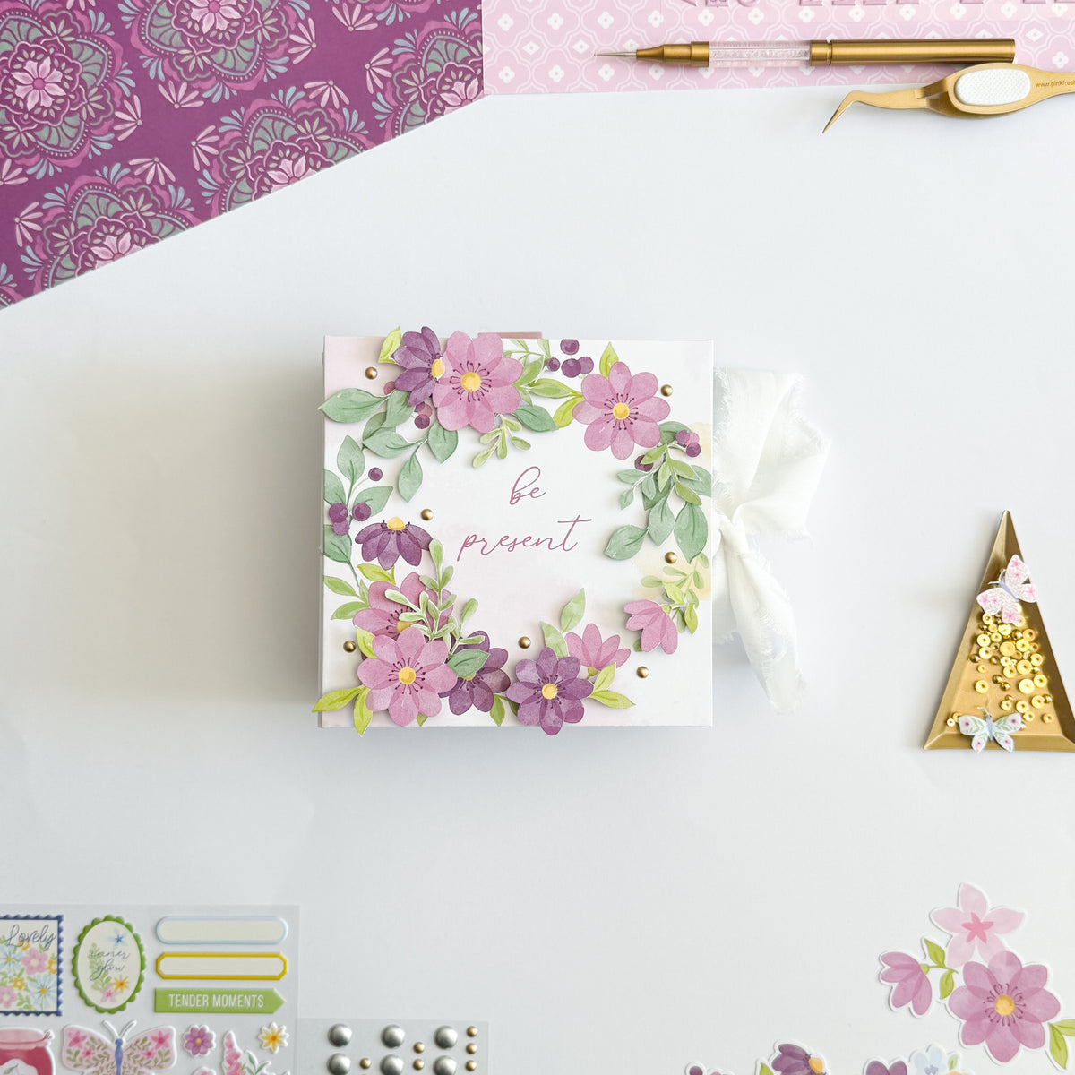 Crafted Moments: Chipboard Stickers