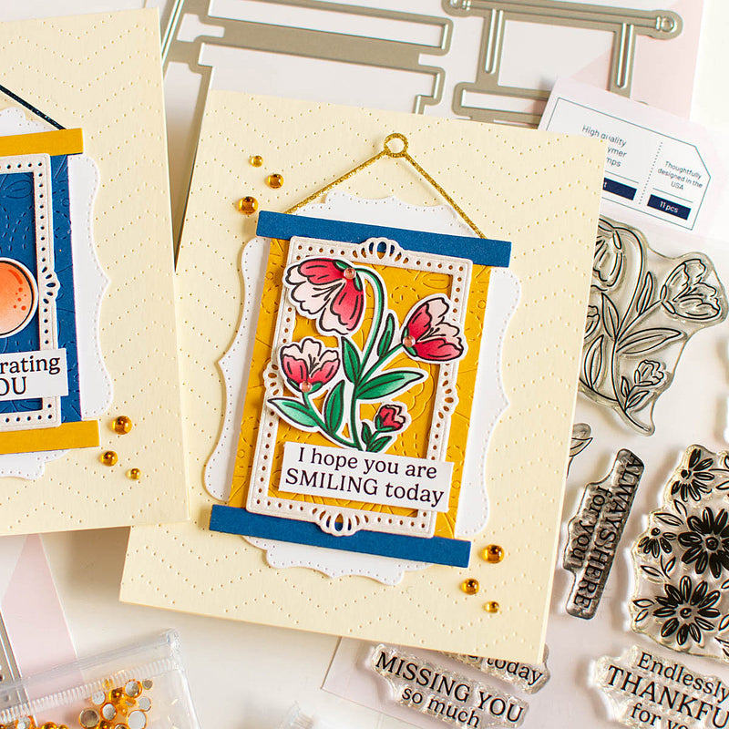 Essentials: Fancy Rectangle Frame die