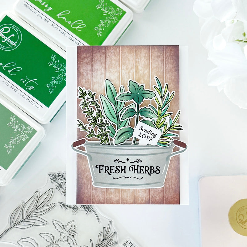 Herb Garden stencil
