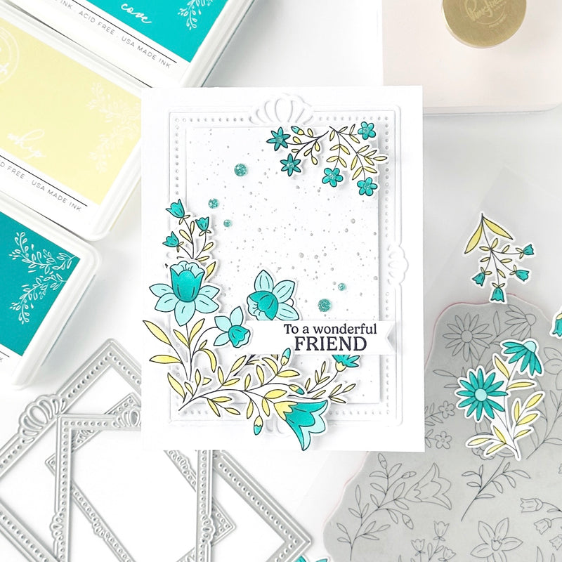 Print Shop: Modern Botanicals stencil