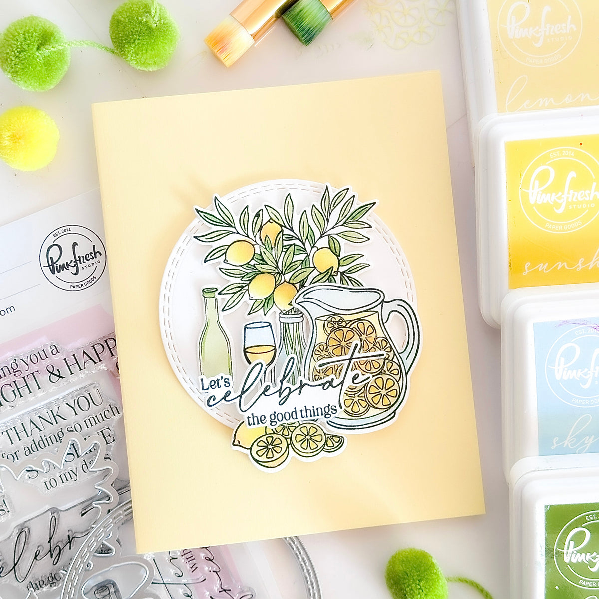Citrus Still Life stamp