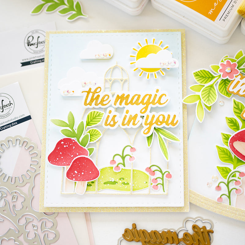 Summer Blooms stencil
