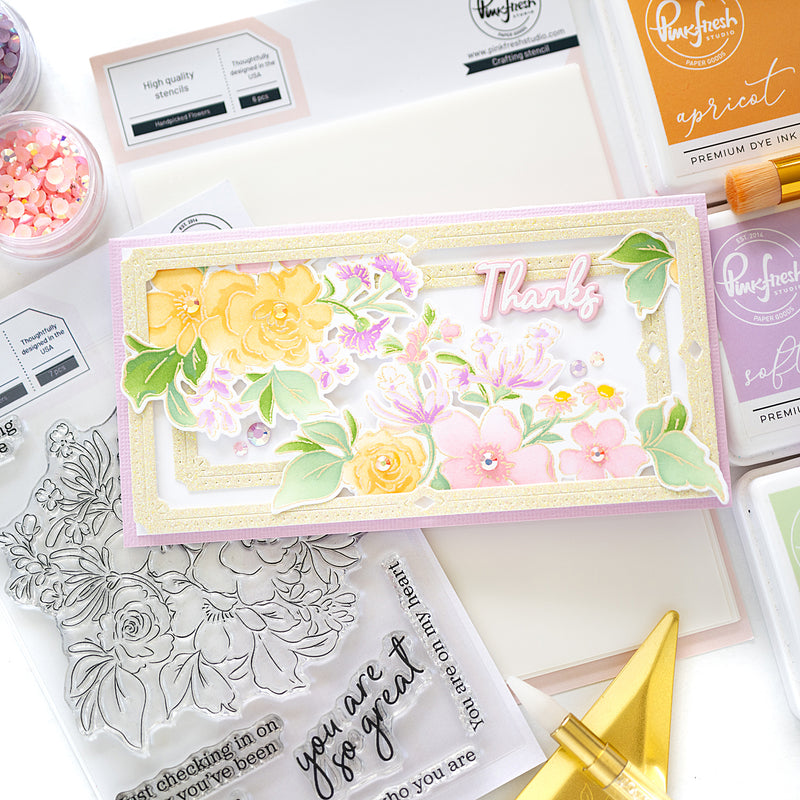 Handpicked Flowers stamp