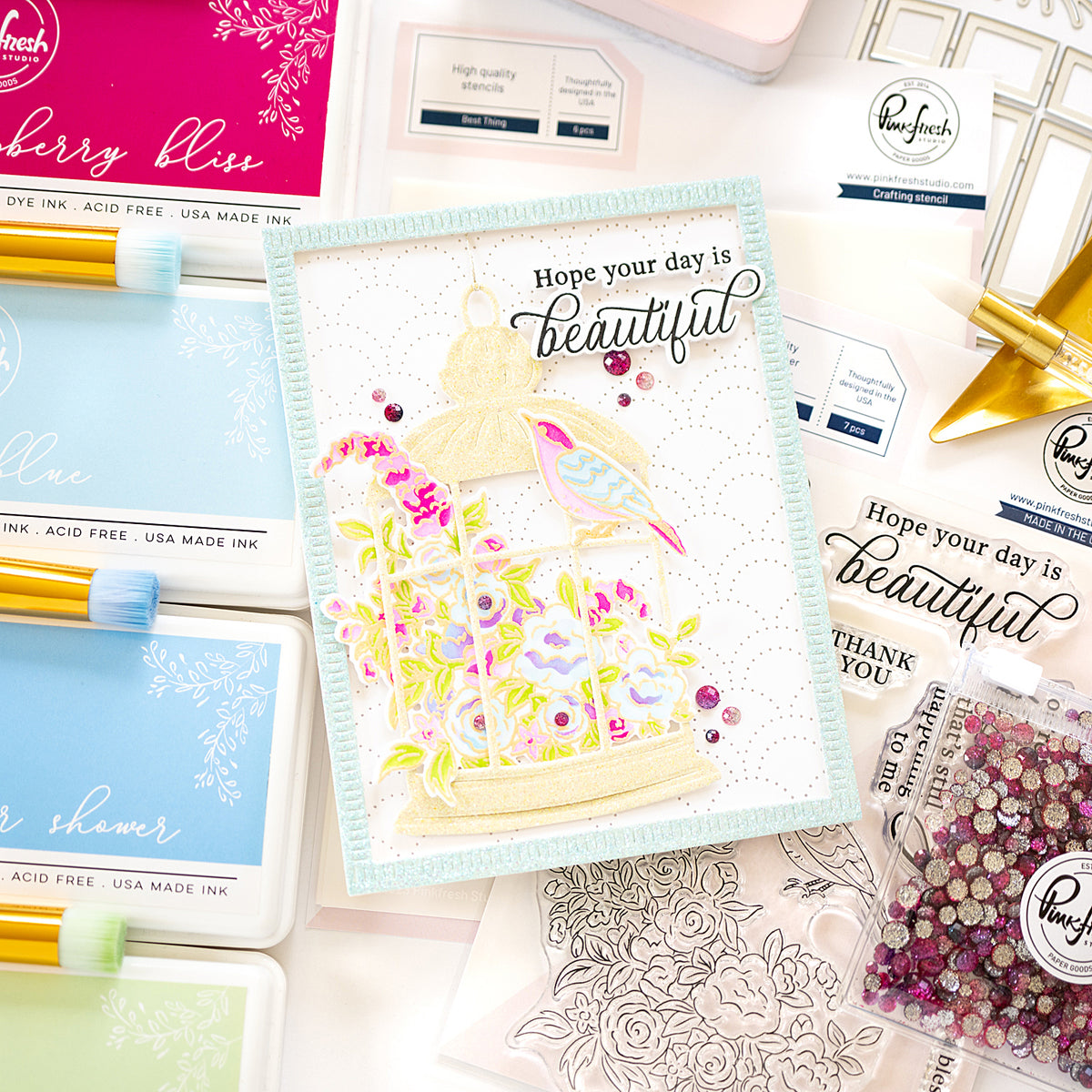 Essentials: Blanket Stitched Rectangle die set