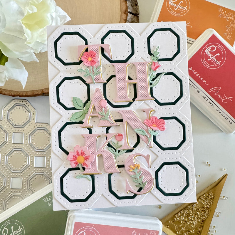 Octagon Grid coverplate die