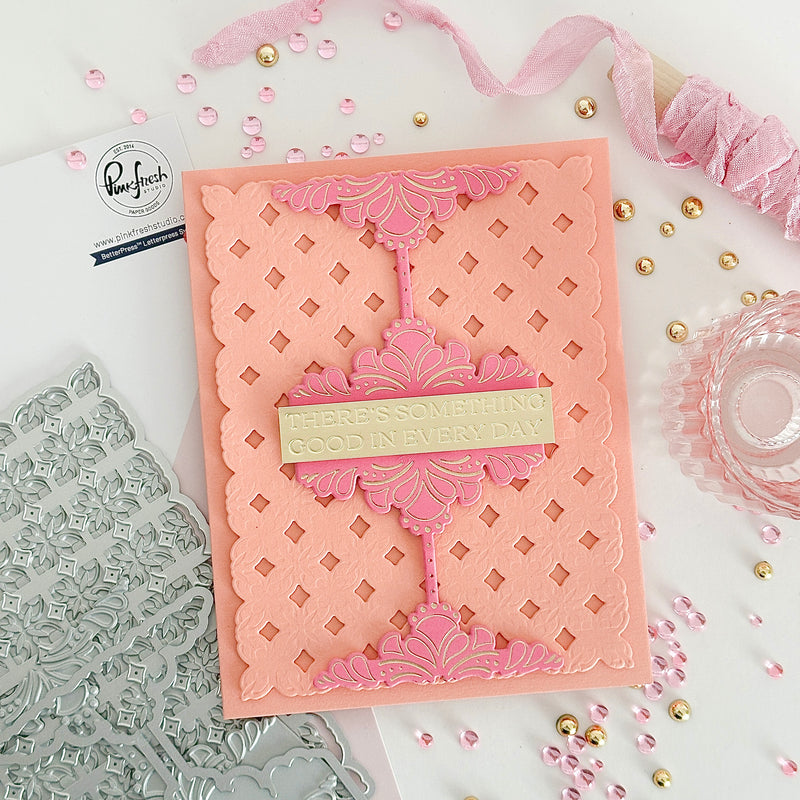 Deco Sentiment Backdrop press plate