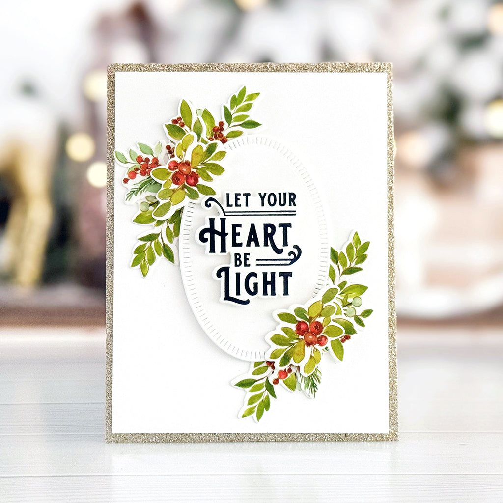 Essentials Blanket Stitched Oval die set